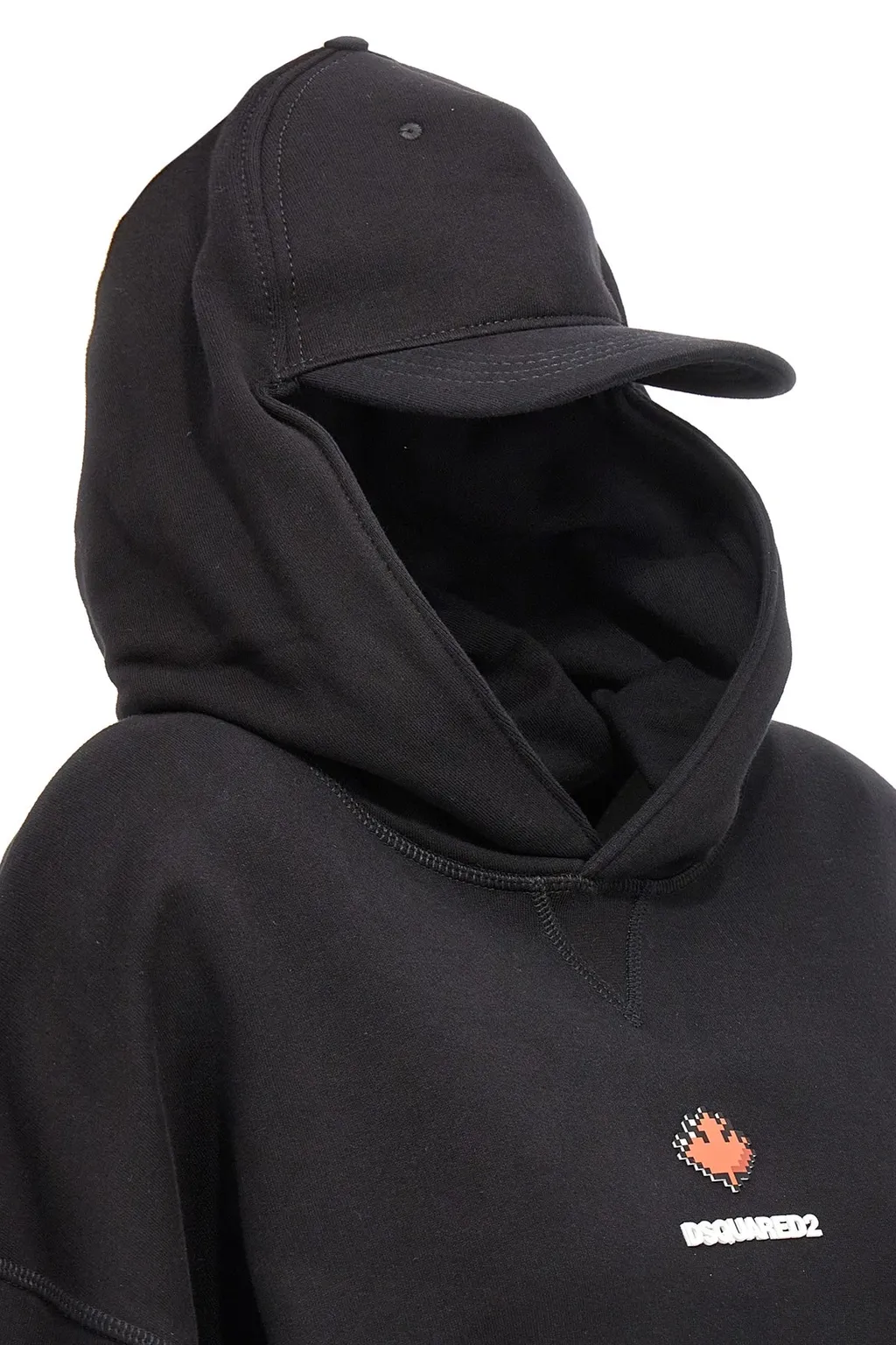 Dsquared2 Logo Printed Long Sleeved Hoodie