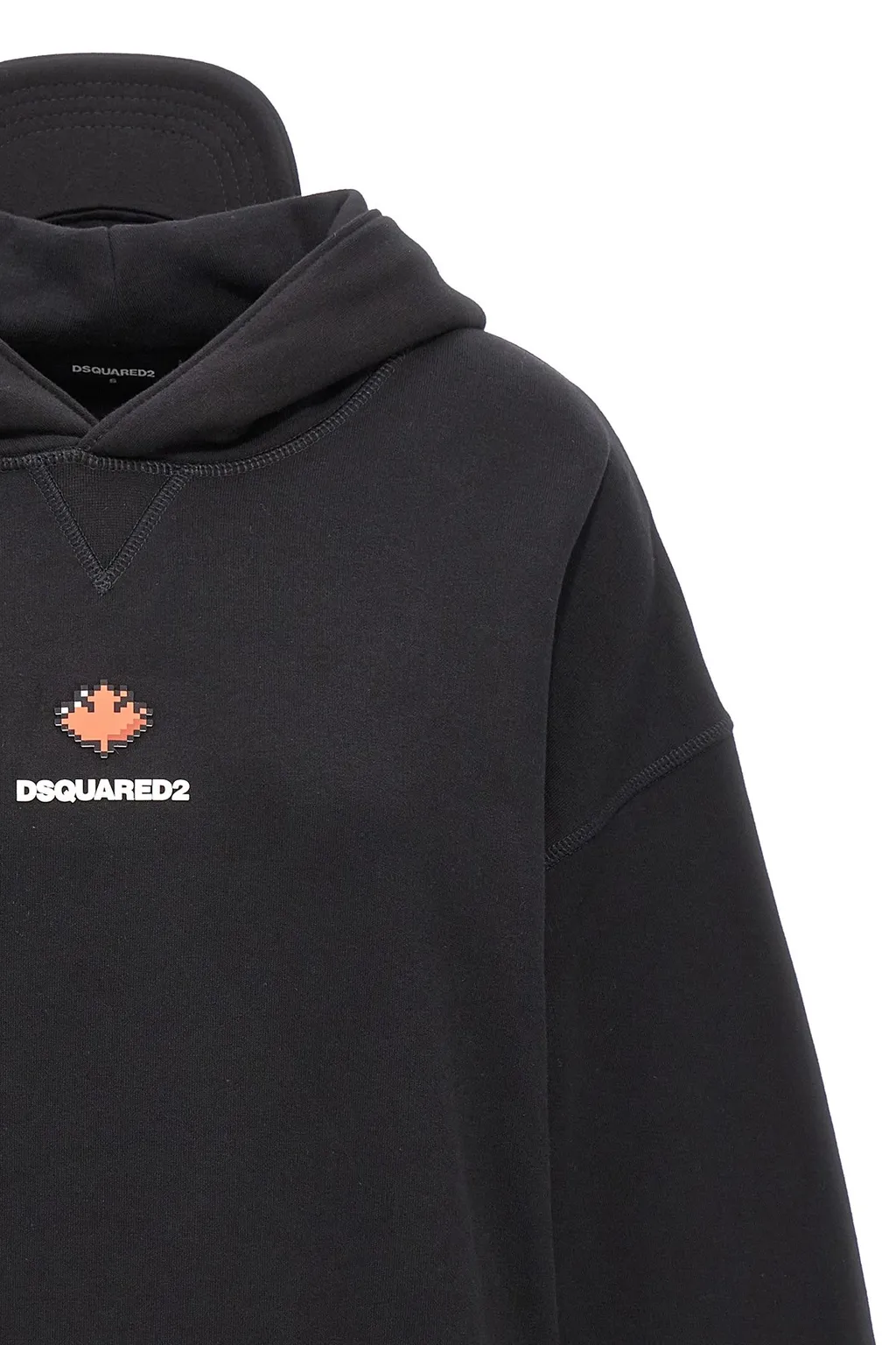 Dsquared2 Logo Printed Long Sleeved Hoodie