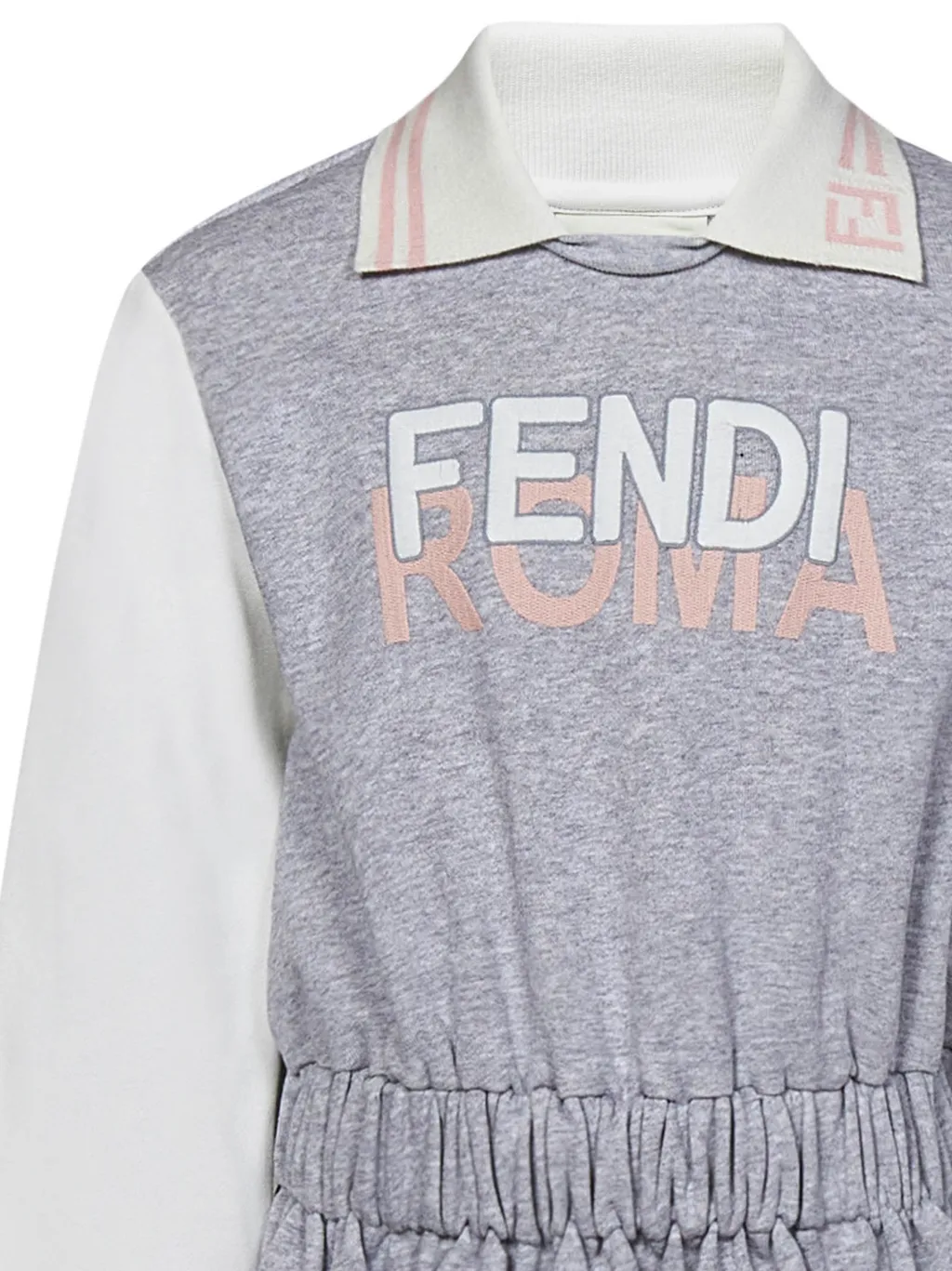 Logo-Embroidered Jersey Minidress