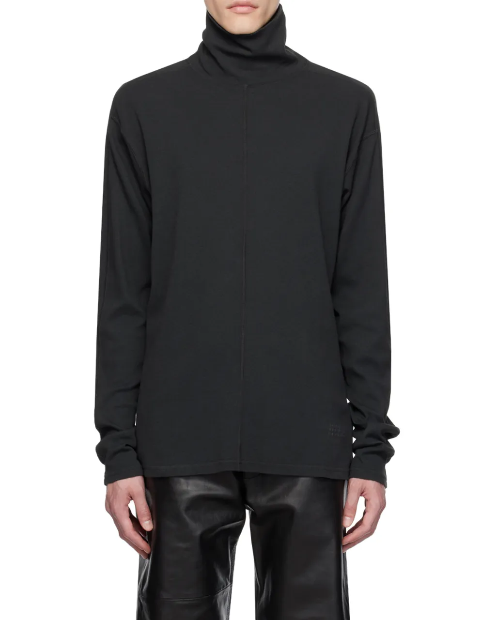 Roll-Neck Ribbed-Knit Jumper