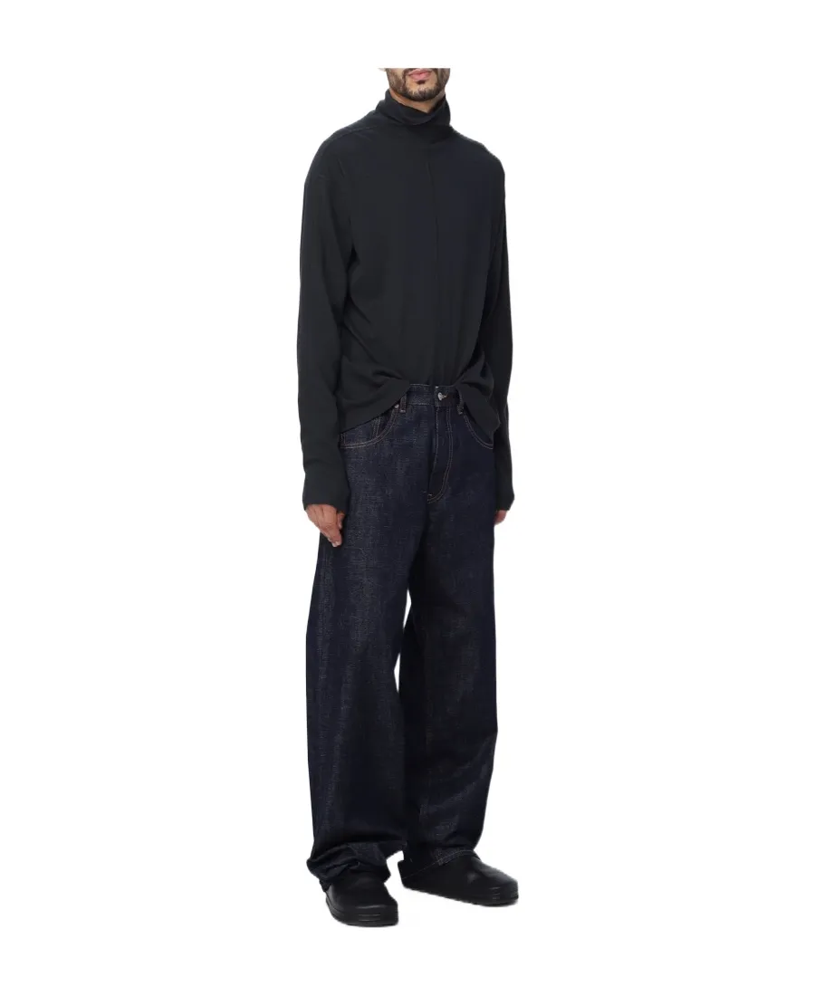 Roll-Neck Ribbed-Knit Jumper