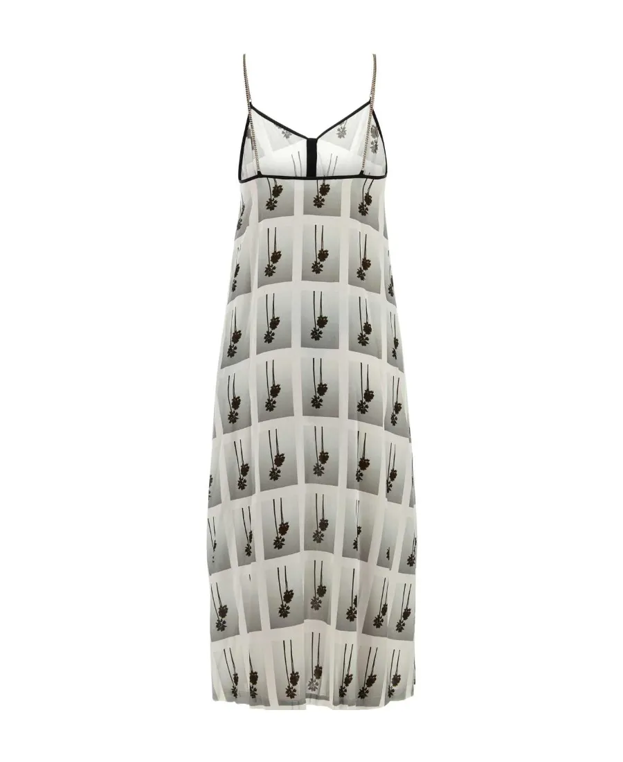 Palm Angels Graphic-Printed Sleeveless Dress