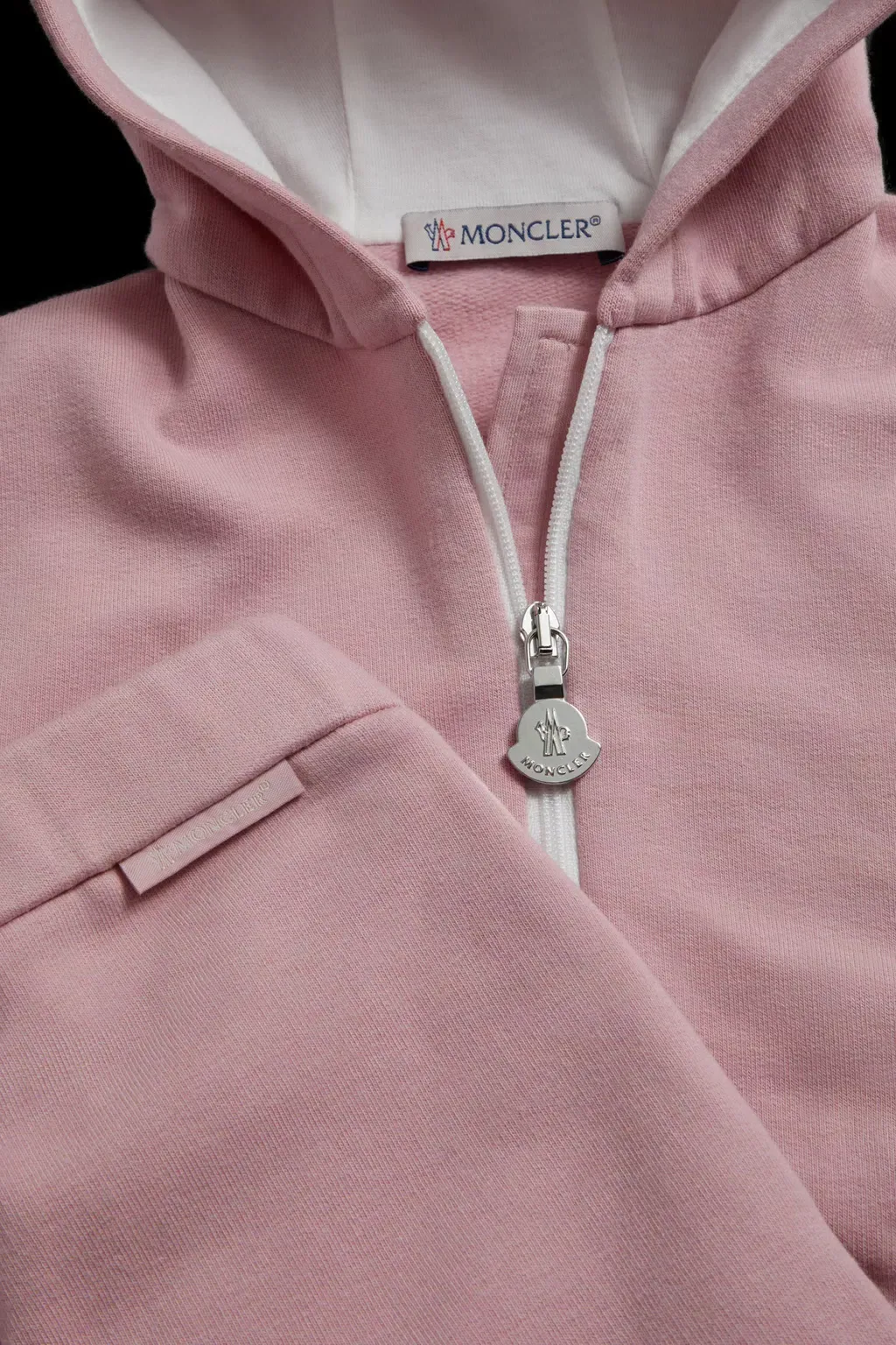 Moncler Enfant Logo Flocked Long-Sleeved Tracksuit
