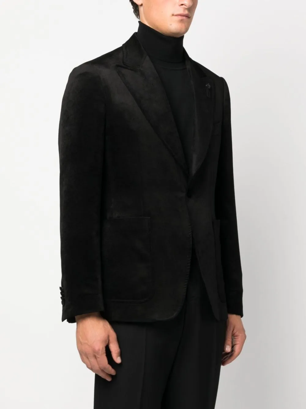 Lardini Velvet Blazer Jacket