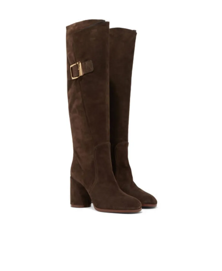 Cleo Kate 85Mm Suede Boots