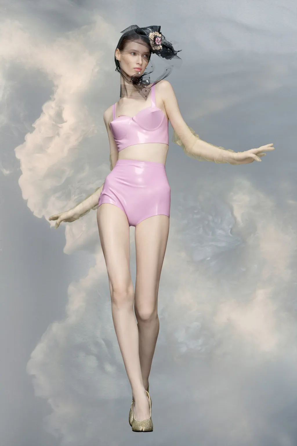Maison Margiela High Waist Low Cut Leg Briefs
