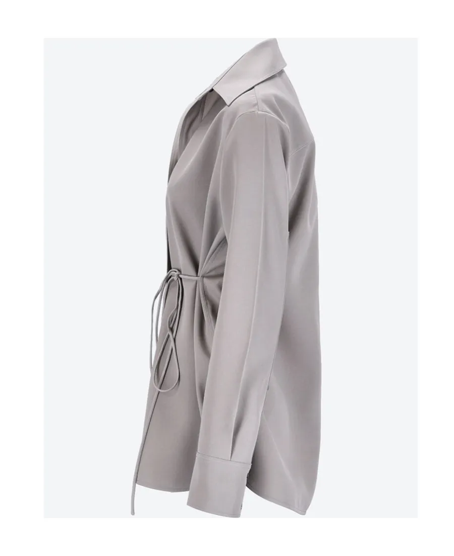 Jil Sander Self-Tie Long-Sleeved Shirt