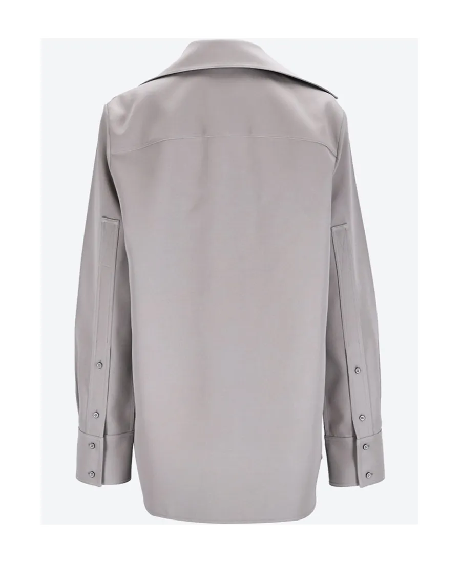 Jil Sander Self-Tie Long-Sleeved Shirt