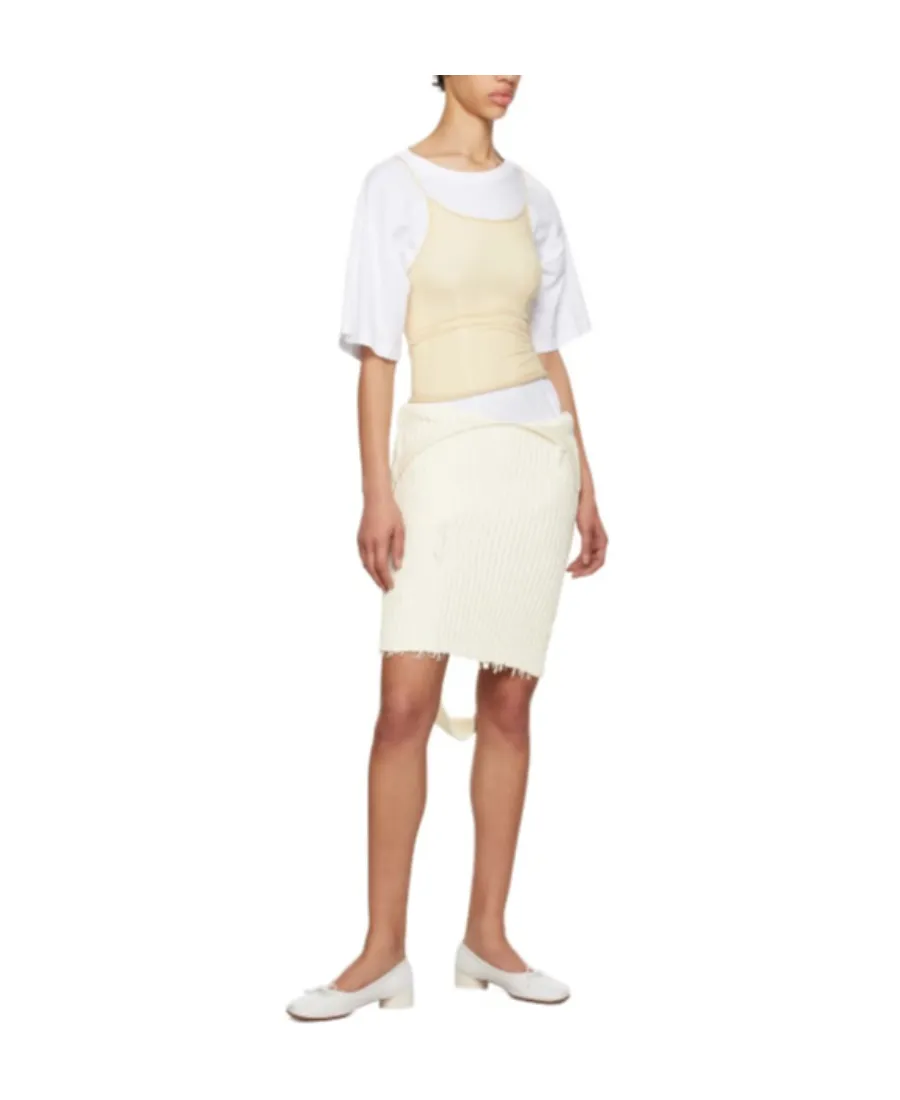 Make An Old Rough-Rimmed Skirt