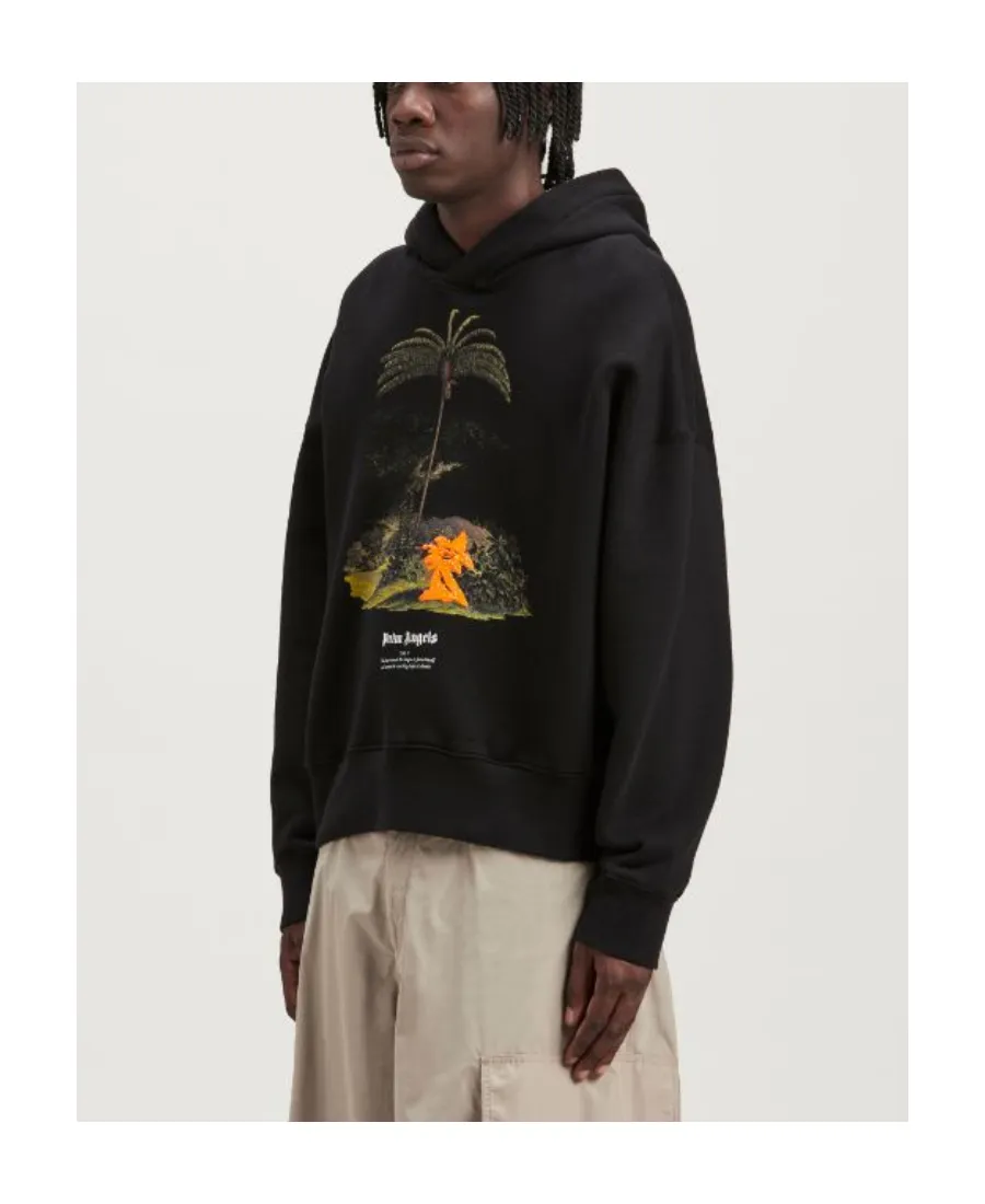 Palm Angels Enzo From The Tropics Long Sleeved Hoodie
