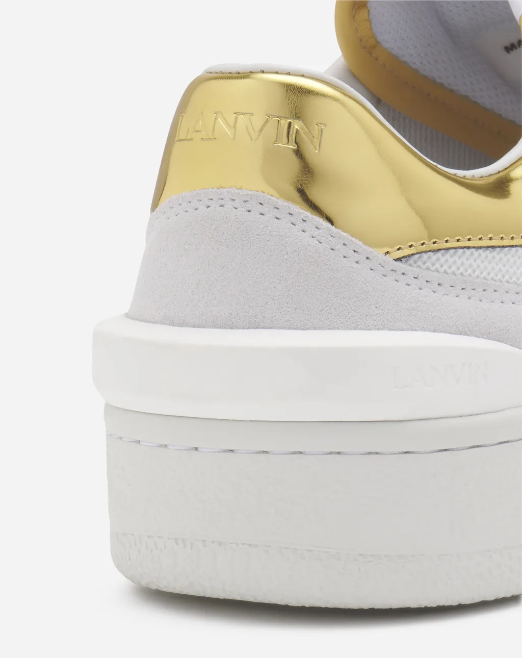 Lanvin Panelled Lace-Up Sneakers