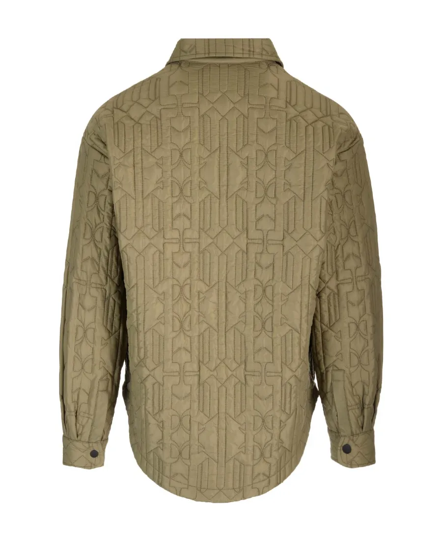 Palm Angels Monogram Long-Sleeved Shirt