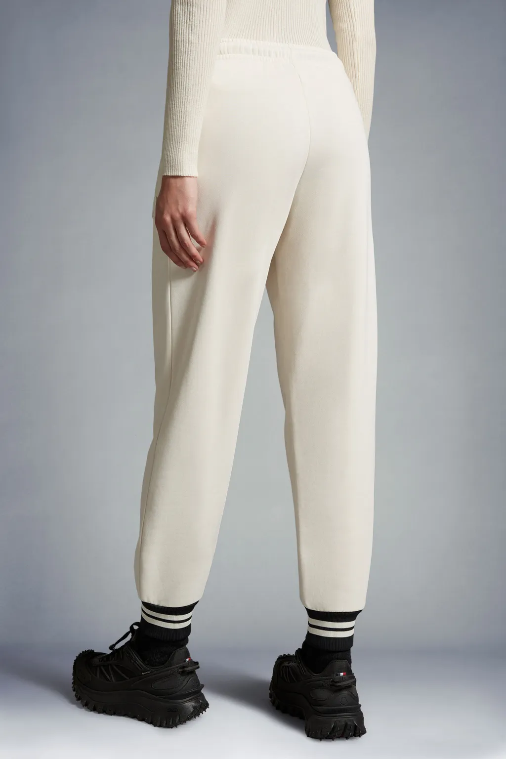 Moncler Logo Patch Detail Drawstring Sweatpants