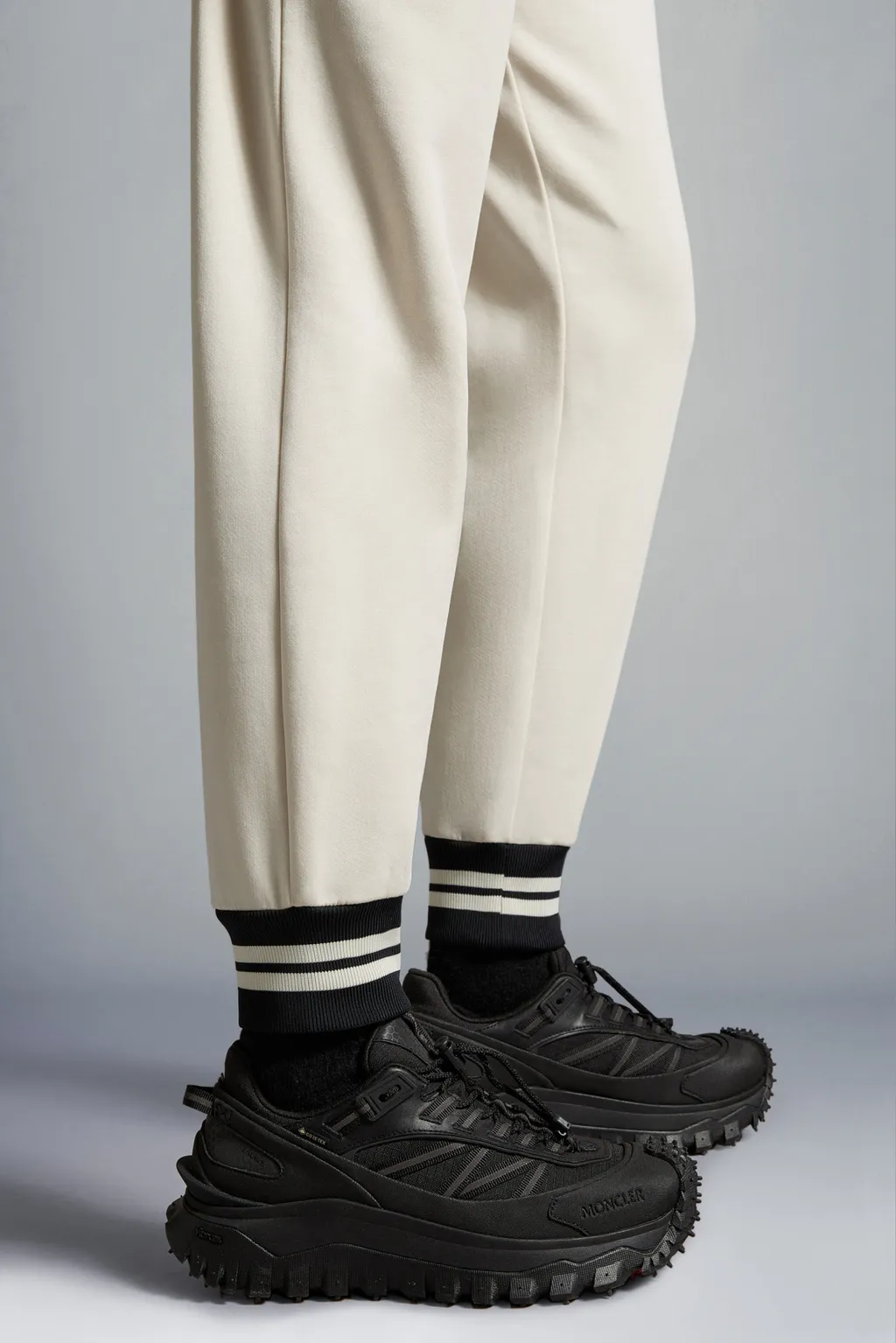 Moncler Logo Patch Detail Drawstring Sweatpants