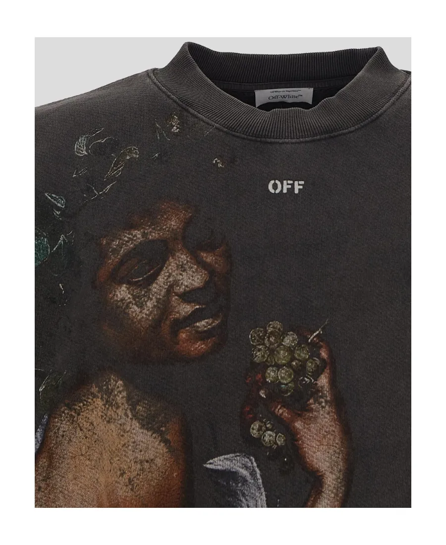 Off-White Bacchus Crewneck Long-Sleeved Sweatshirt
