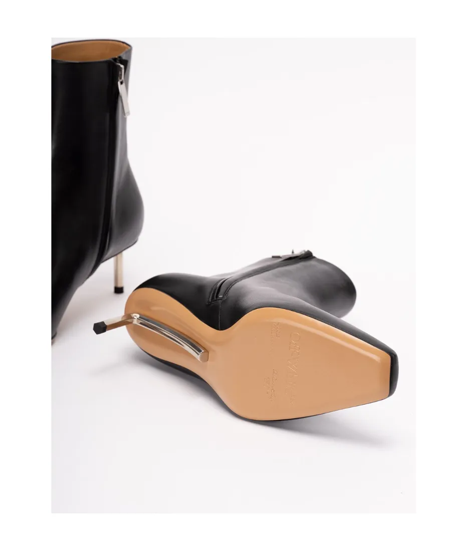 Off-White Allen Square Toe Ankle Boots