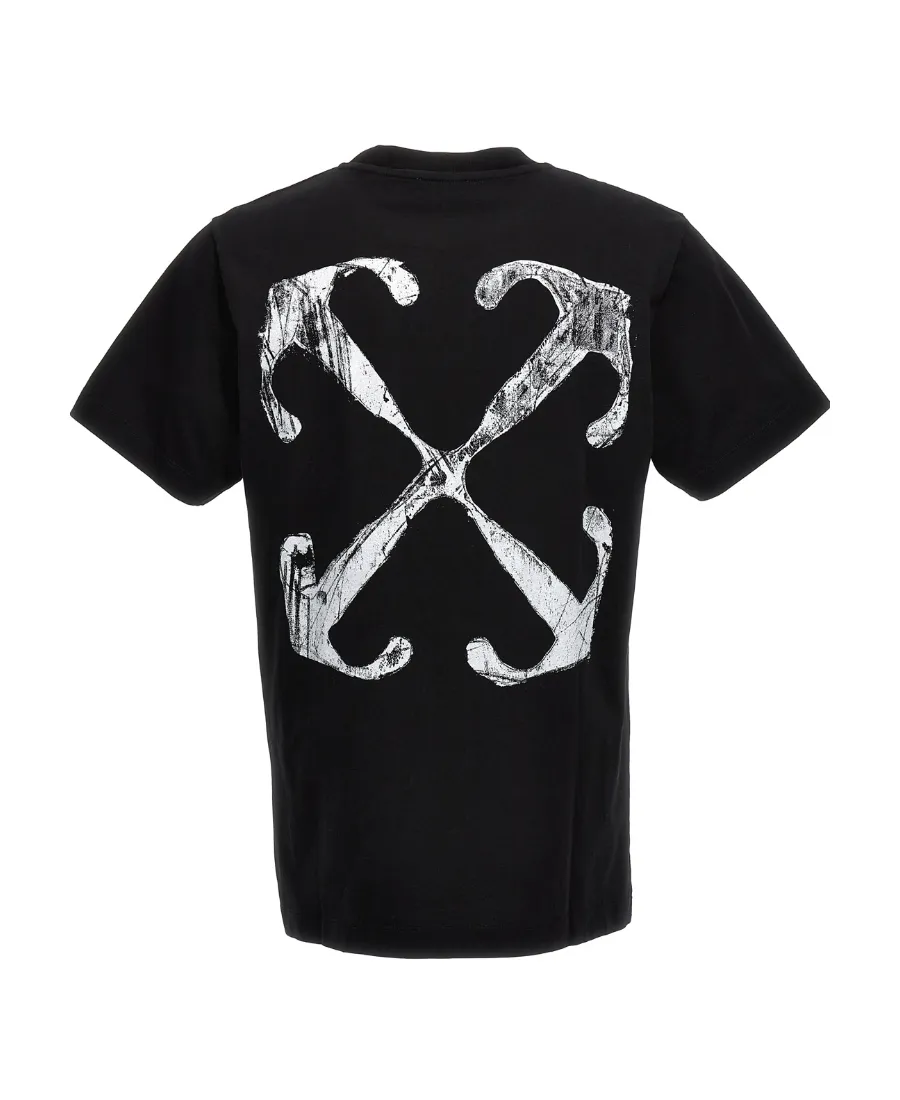 Off-White Logo Printed Crewneck T-Shirt