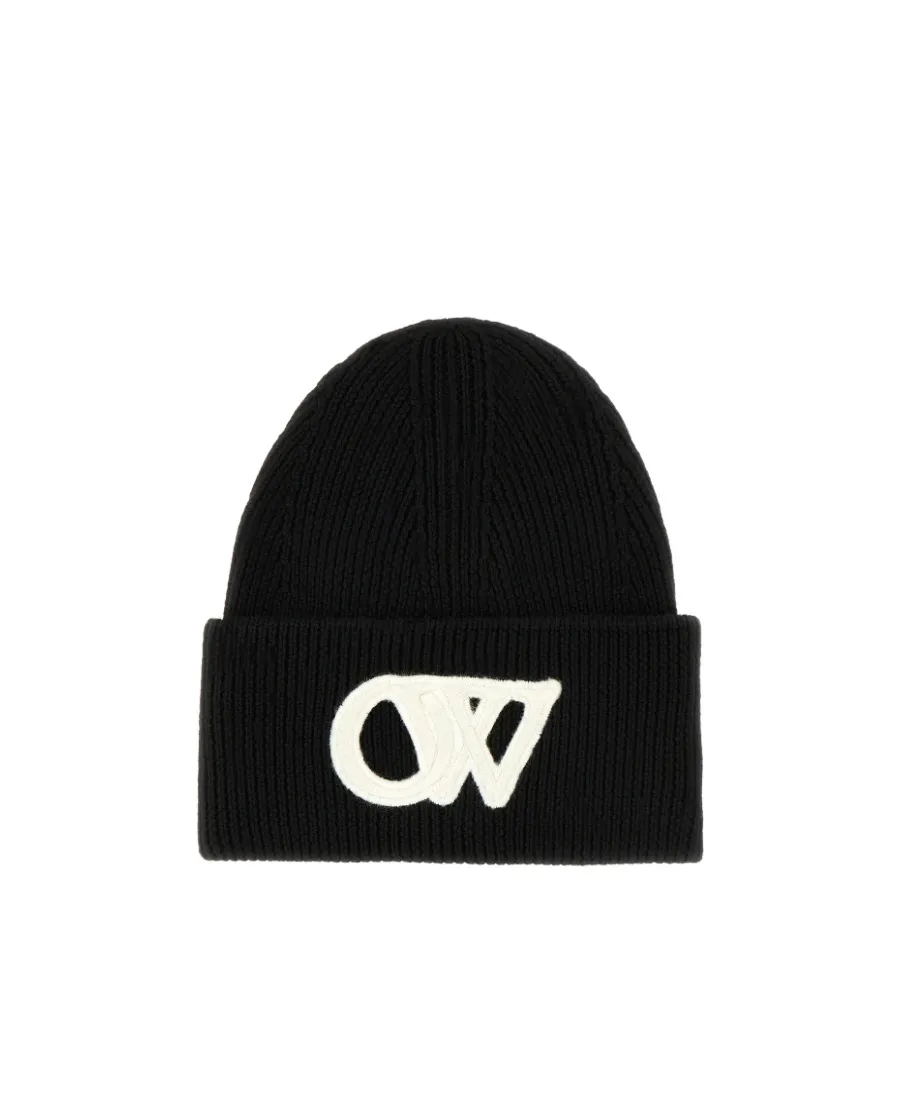 Logo-Appliqué Wool Beanie