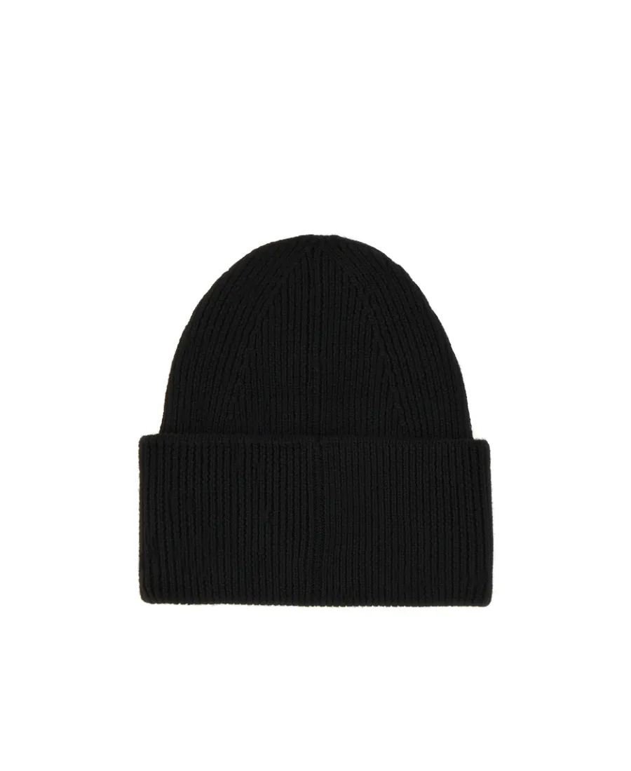 Logo-Appliqué Wool Beanie