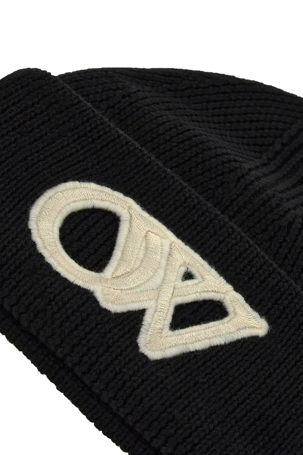 Logo-Appliqué Wool Beanie