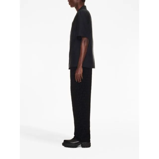 Off-White Buttoned Short-Sleeved Shirt
