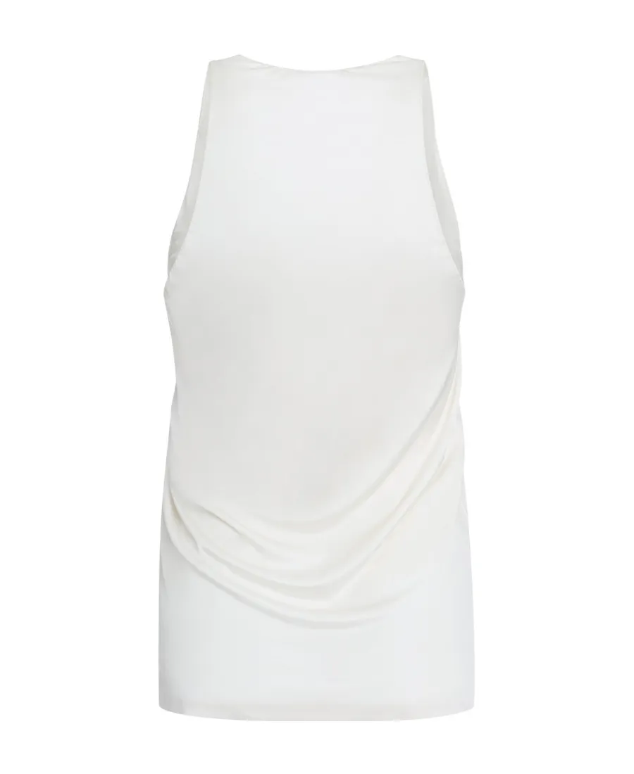 Saint Laurent U-Neck Sleeveless Tank Top