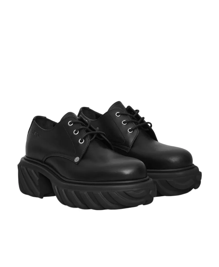 Off-White Exploration Almond Toe Derby Shoes