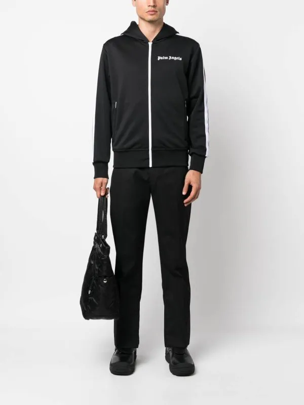 Off-White High Waist Straight Leg Pants