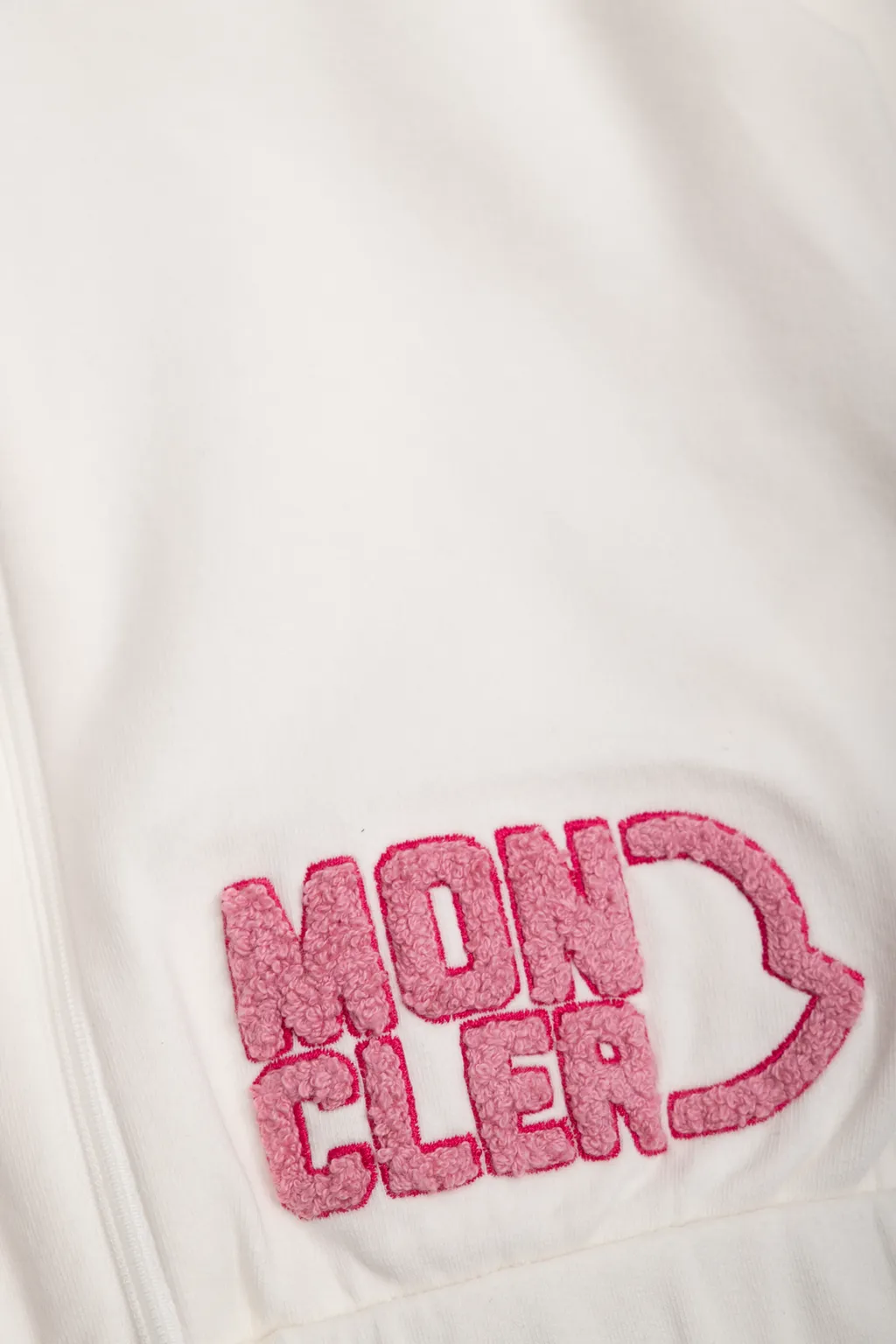 Moncler Enfant Logo Flocked Long-Sleeved Tracksuit