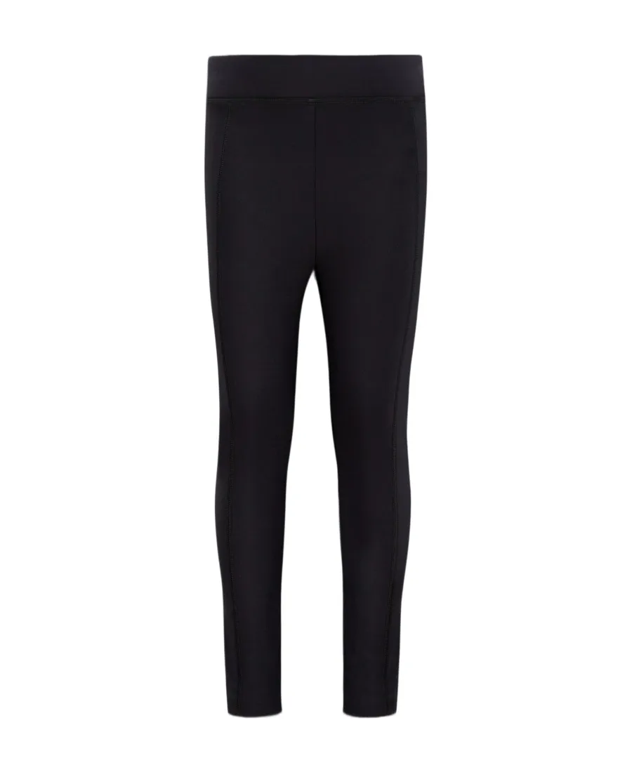 Moncler Enfant Logo Patch Straight Leg Leggings