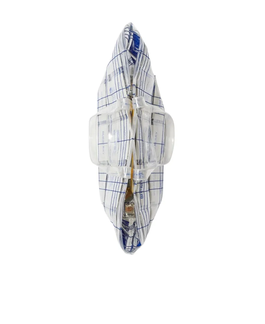 Burberry Logo Printed Tote Bag