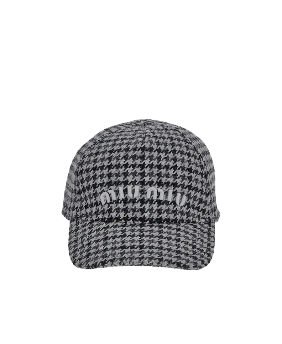 Shetland Logo Houndstooth Cap