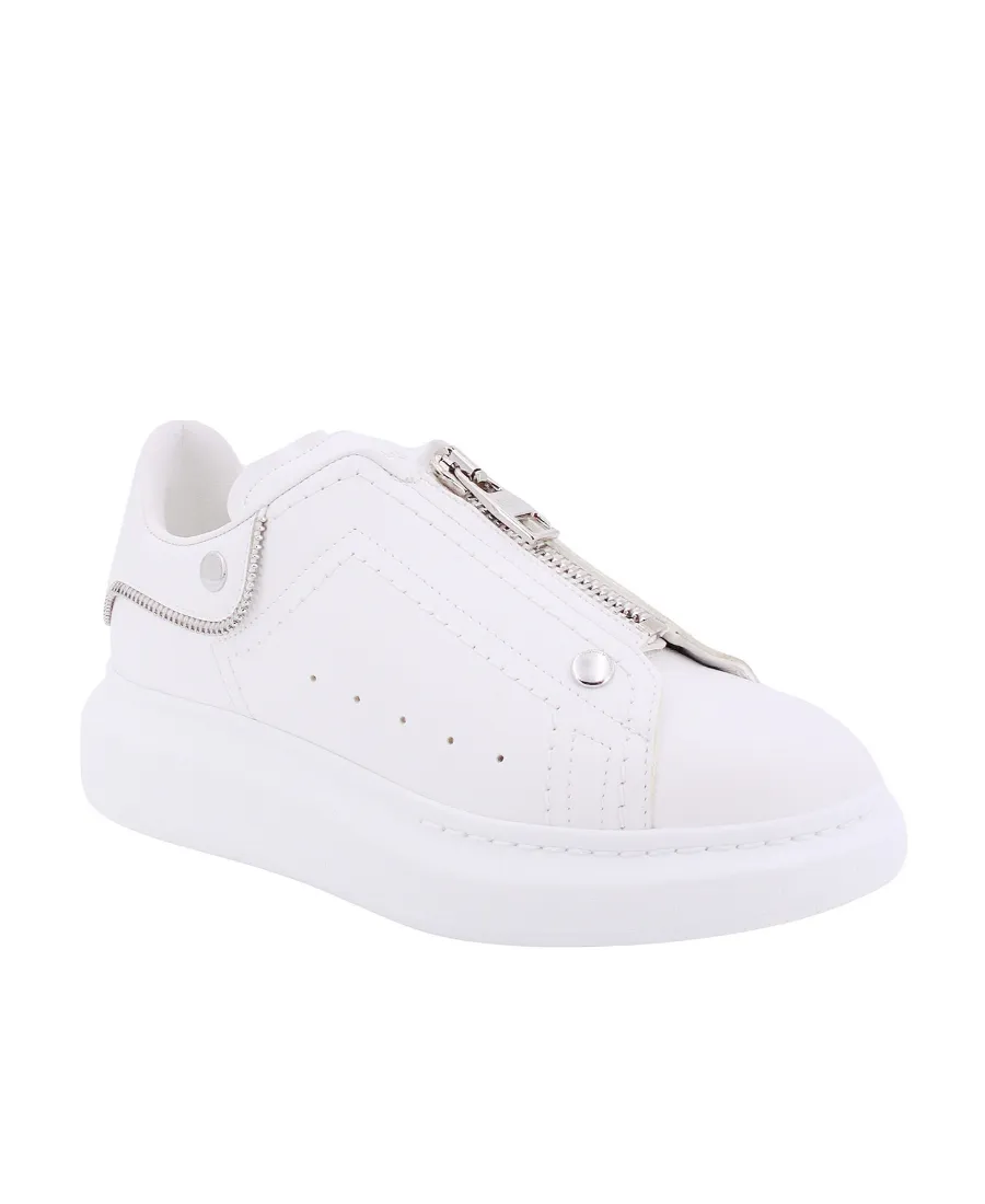 Alexander Mcqueen Oversized Zip-Up Sneakers