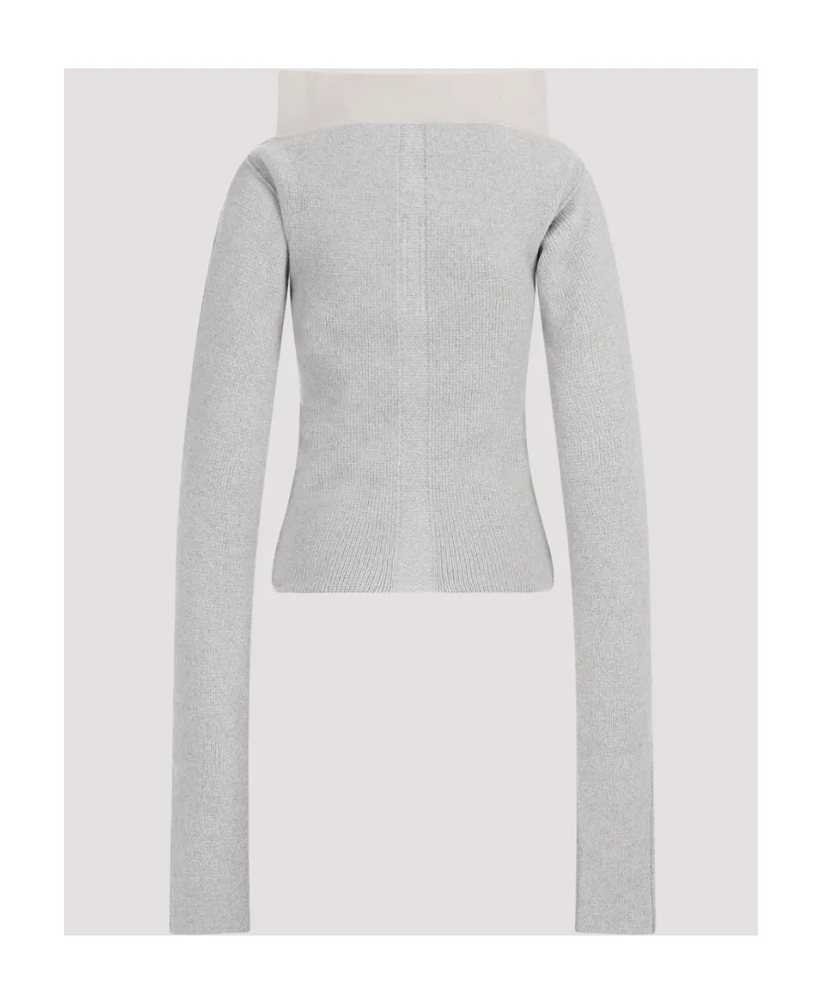 Rick Owens High-Neck Knitted Pullover