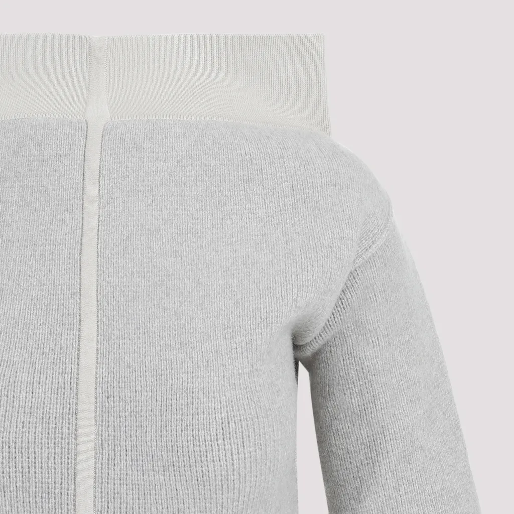 Rick Owens High-Neck Knitted Pullover