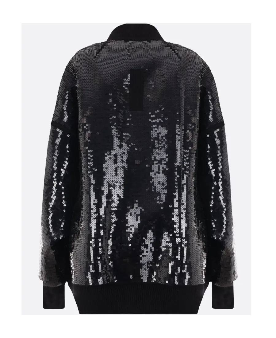 Peter Sequin-Embellished Bomber Jacket
