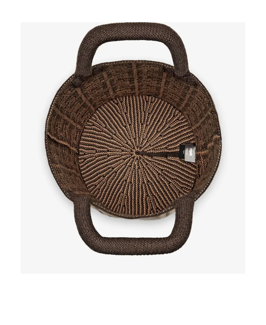 Brown Ff Cashmere Bag