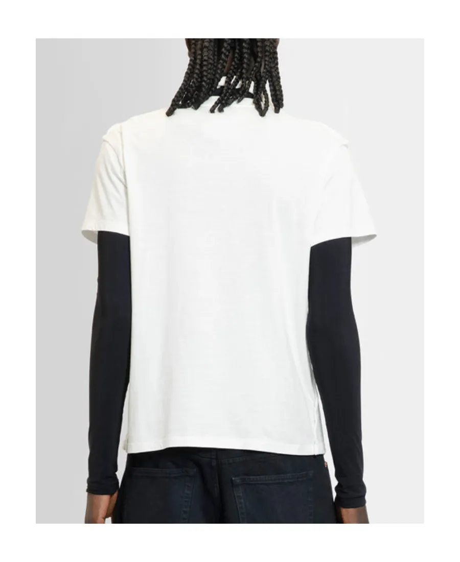 Mm6 Maison Margiela Short Sleeved Crewneck T-Shirt