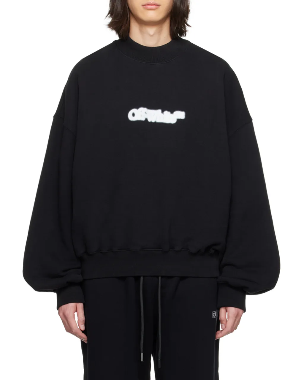 Off-White Logo Printed Crewneck Sweatshirt