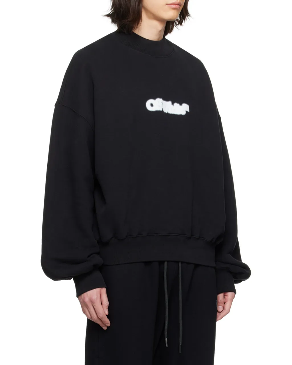 Off-White Logo Printed Crewneck Sweatshirt