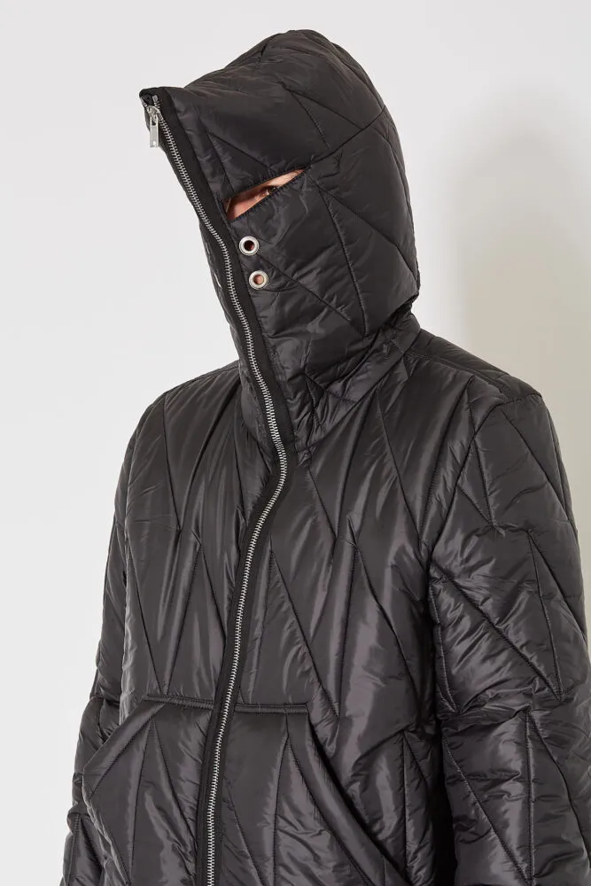 Gimp Quilted Hooded Jacket