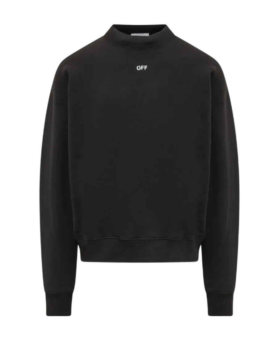 Off-White Logo Printed Crewneck Sweatshirt