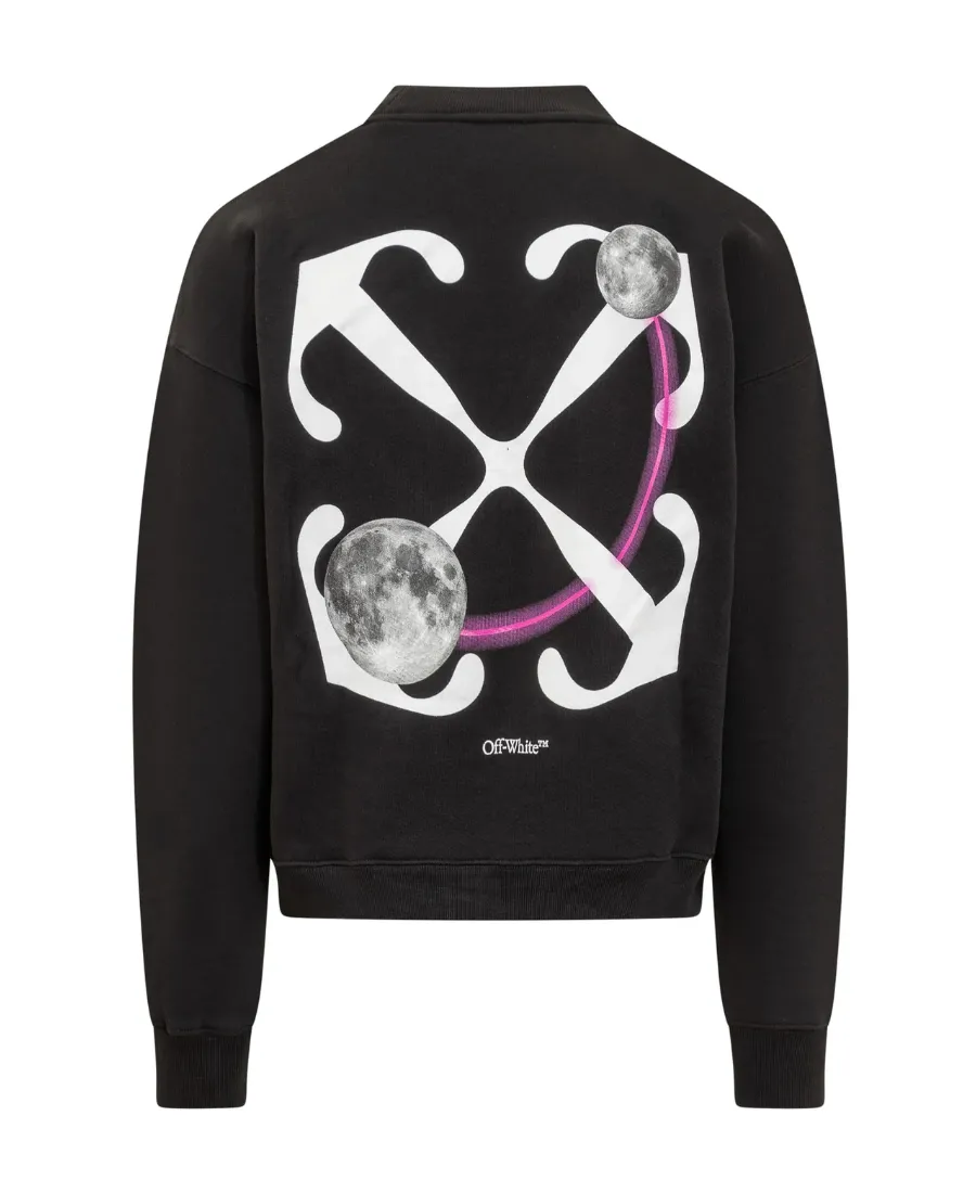 Off-White Logo Printed Crewneck Sweatshirt