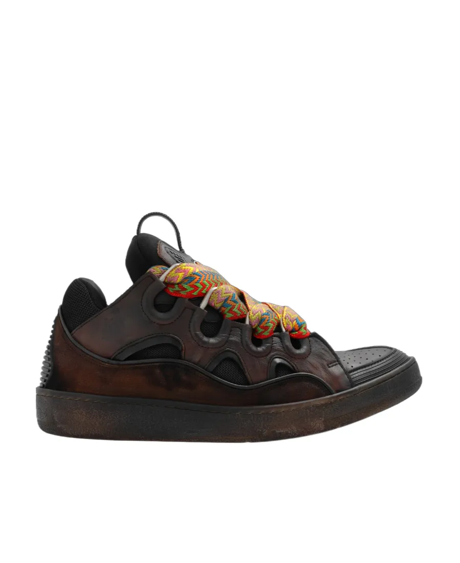 Lanvin Curb Chunky Lace-Up Sneakers