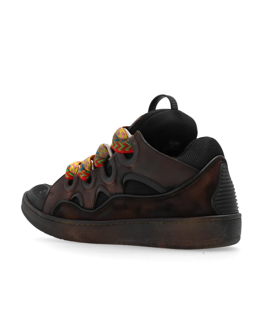 Lanvin Curb Chunky Lace-Up Sneakers
