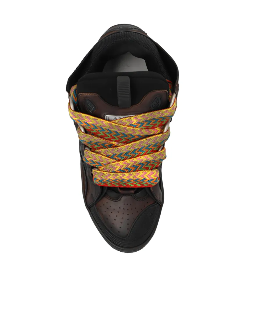 Lanvin Curb Chunky Lace-Up Sneakers
