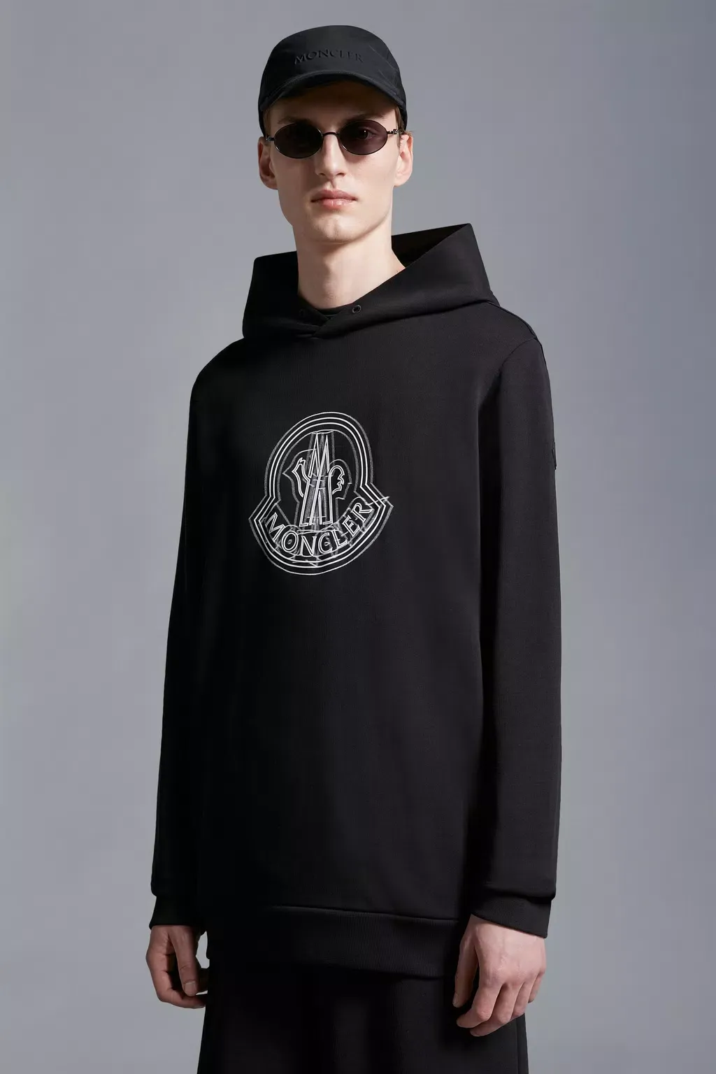 Moncler Logo Printed Hoodie