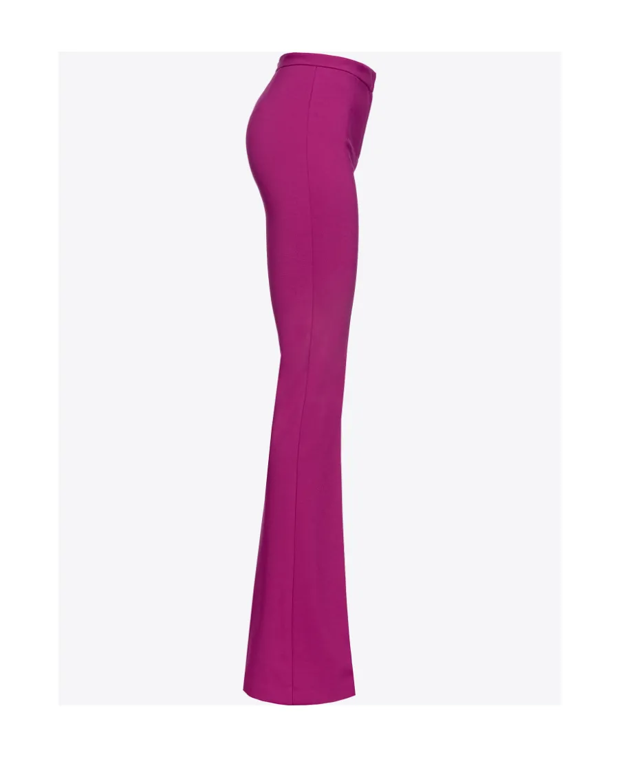 Pinko Pinko High-Waist Flared Trousers