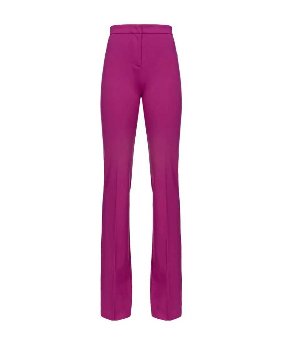 Pinko Pinko High-Waist Flared Trousers