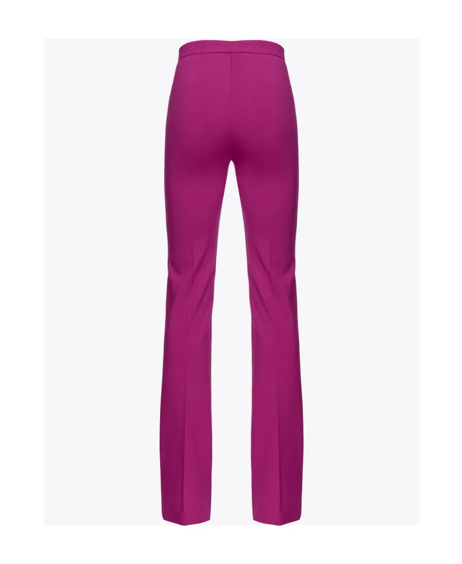 Pinko Pinko High-Waist Flared Trousers